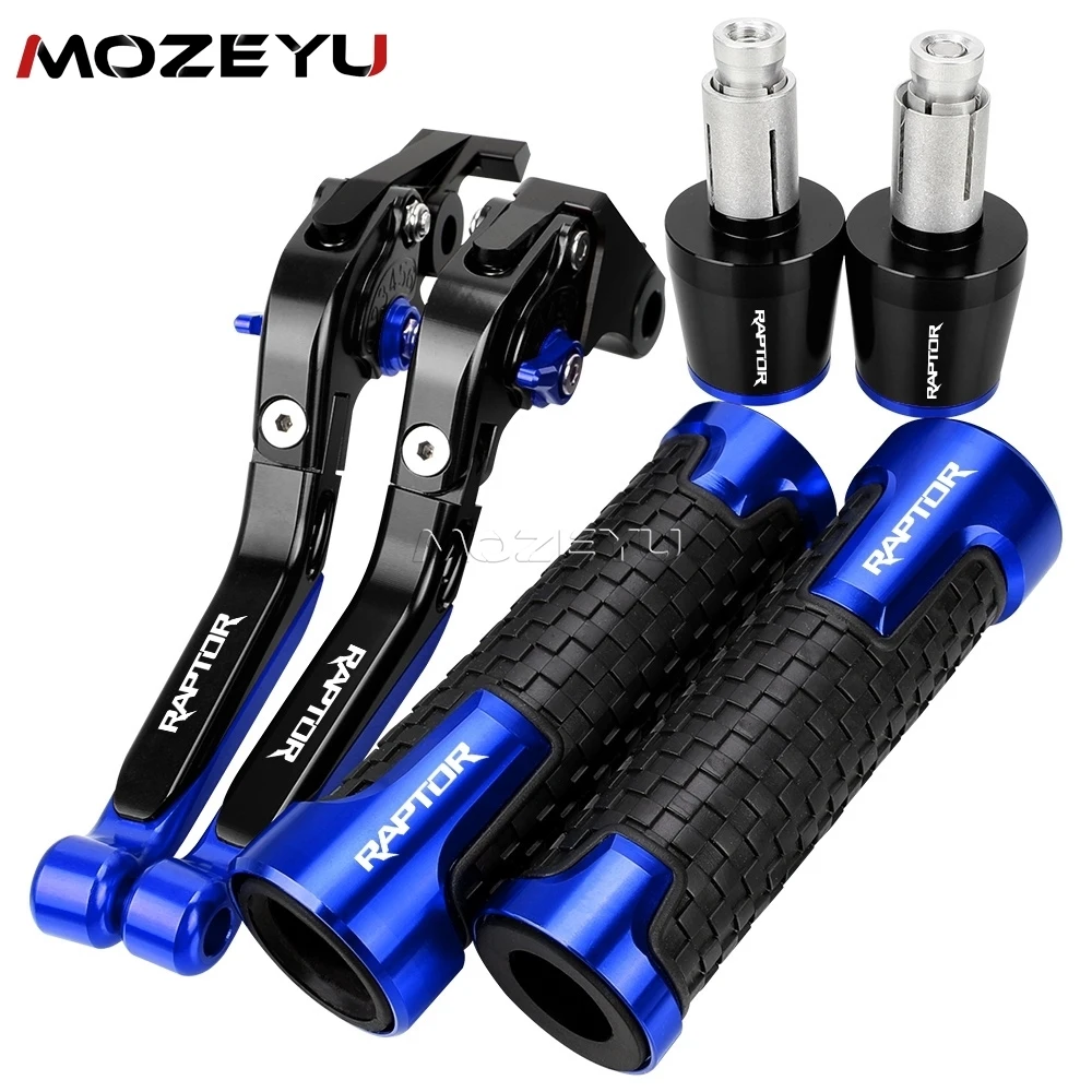 Handgrips For Yamaha Raptor 700 700R 2006-2025 YFM250R YFM 125 250 350 660 700 YFM125R Brake Clutch Levers Handlebar Grips End