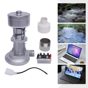 500W微型水力發電機 110V迷你水輪發電機,附監控功能,環保,適用於山區 8 最佳銷售 汽輪發電機 - №3