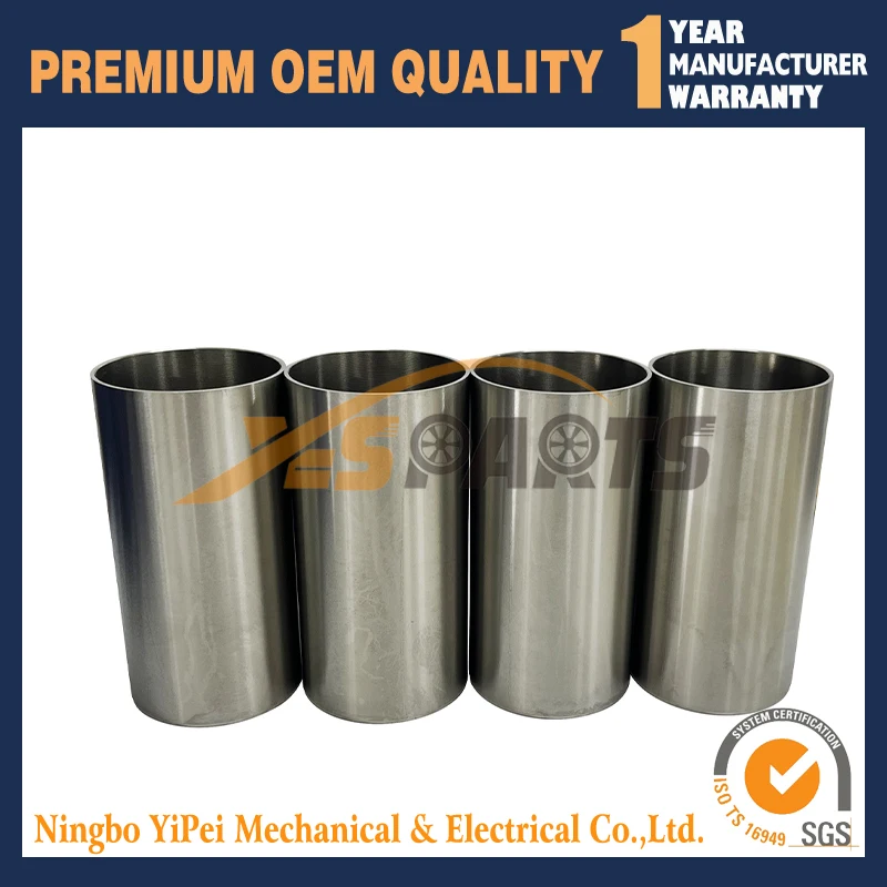 

4 pcs Cylinder Liner for Kubota V3307T V3307 Engine