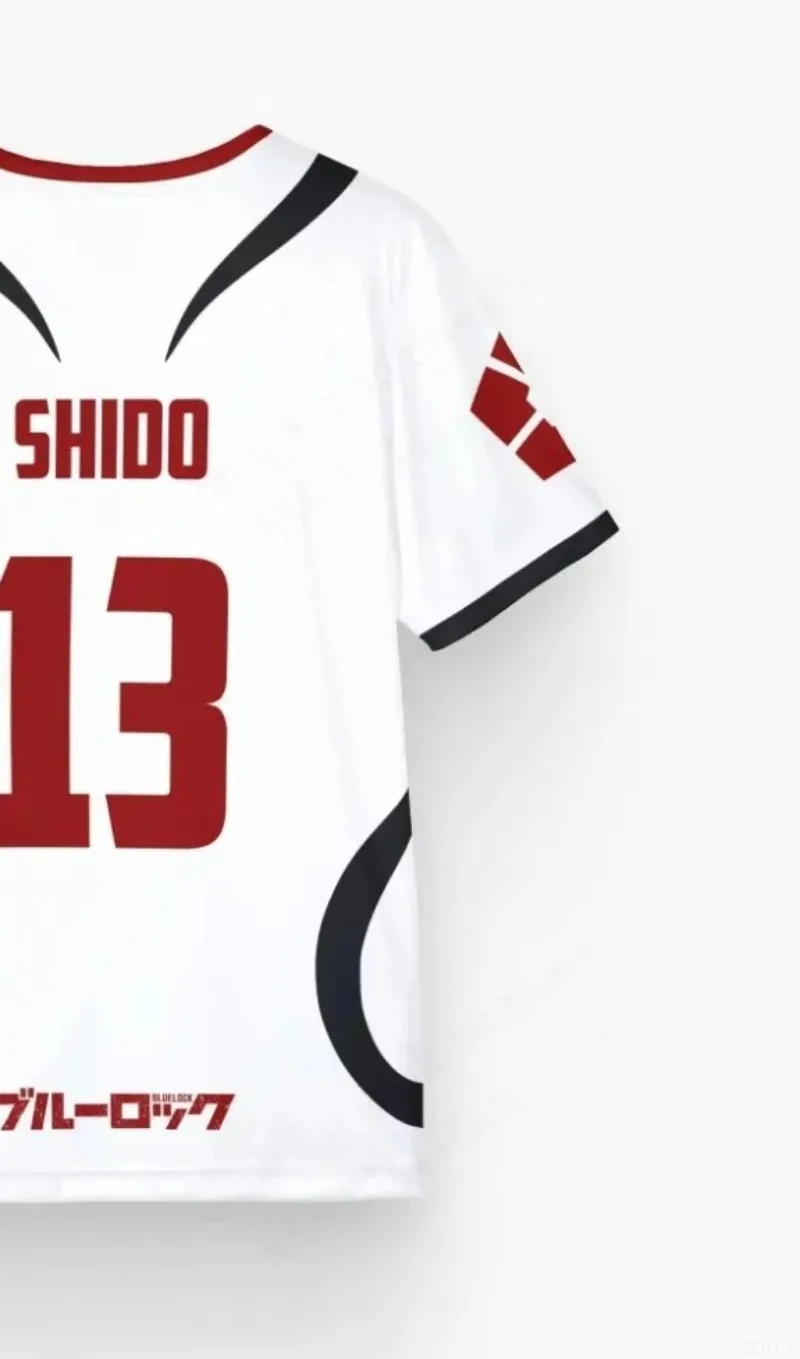 الرجال أنيمي جيرسي الأزرق قفل تأثيري 3D مطبوعة تي شيرت للرجال والنساء أزياء قصيرة الأكمام تي شيرت تنفس