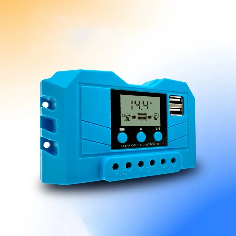 

12V/24V 30A Solar Charge Controller Voltage Regulator Fully Automatic Universal Household Street Lamp with USB​