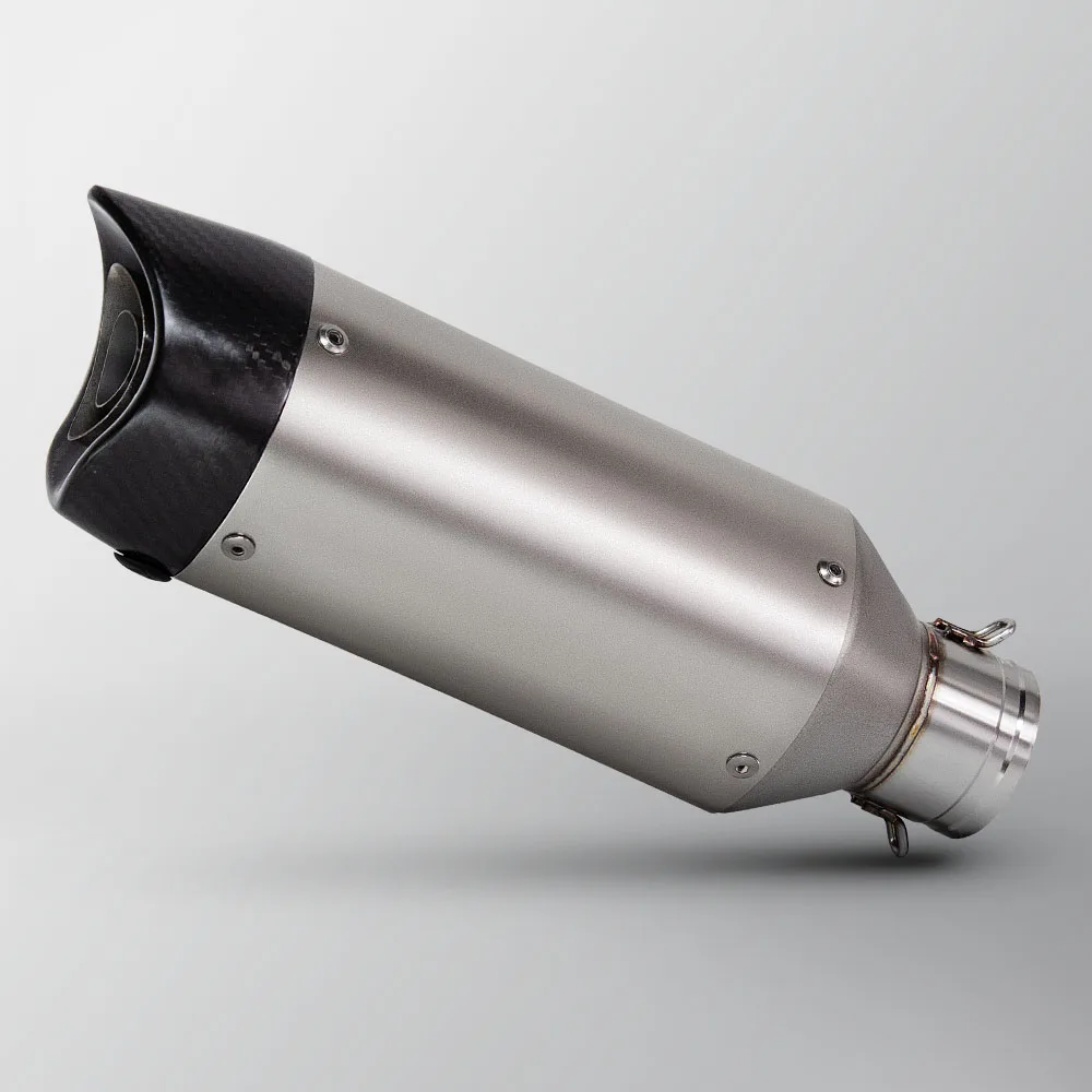

51mm interface universal motorcycle muffler with DB Killer For 450MT 625X CB125R MT-07 NS150GX SR250GT Ninja ZX-25R CBR250RR