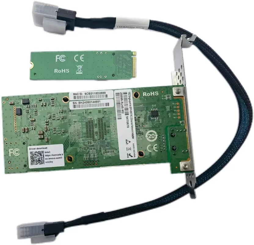 Imagem -04 - Cartão Porta Ethernet M.2 a 10g 10 Gigabit Chip 82599