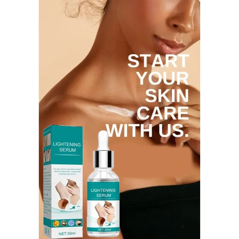

Skin Whitening Serum Private Parts Underarm Bleaching Serum Whiten Brighten Butt Knee Inner Thigh Arm Body Remove Dark Melanin