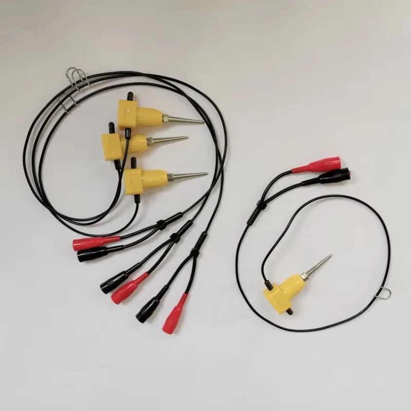 Single EG-4.5-II Geophone 4.5 Hz Vertical in Land Geophone case With Mueller Clips Connector Seismic Geophone 4.5Hz