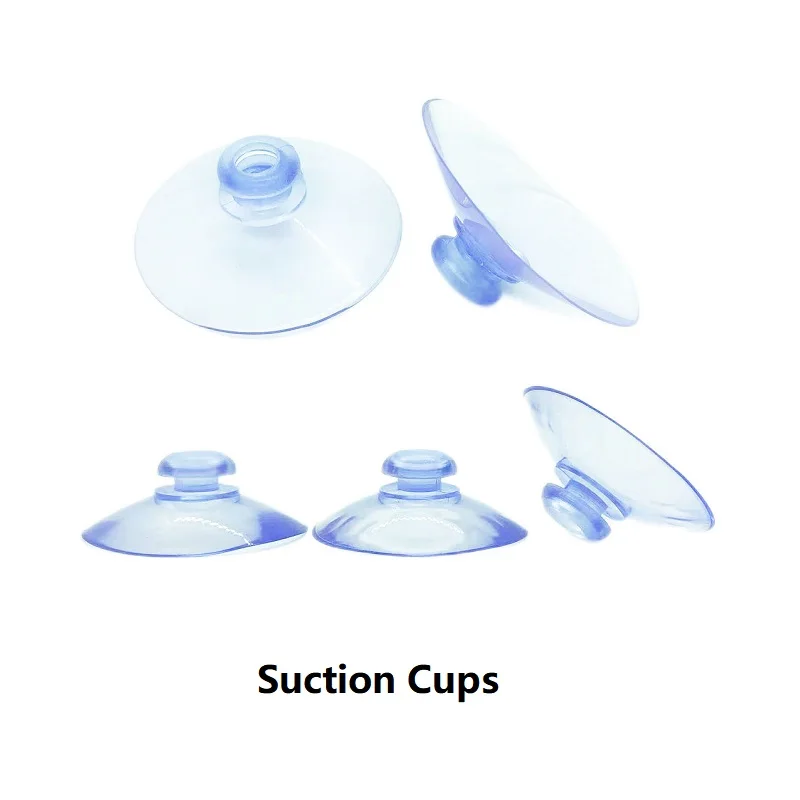 12PCS Mushroom Head Suction Cups 40mm Sucker Pads Shower Caddy Connectors Suction Cup for Bathroom Window Car Glass