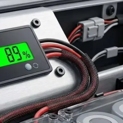 Waterproof 12-72V LCD For Battery Capacity Indicator Digital Voltage Meter For Acid Lithium Storage Power Level Display