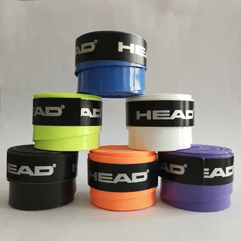 5 Pieces Original Head Overgrip Tennis Racket Anti Slip Grips Padel Accessory Shock Tennis Badminton Squash Training Sweatband