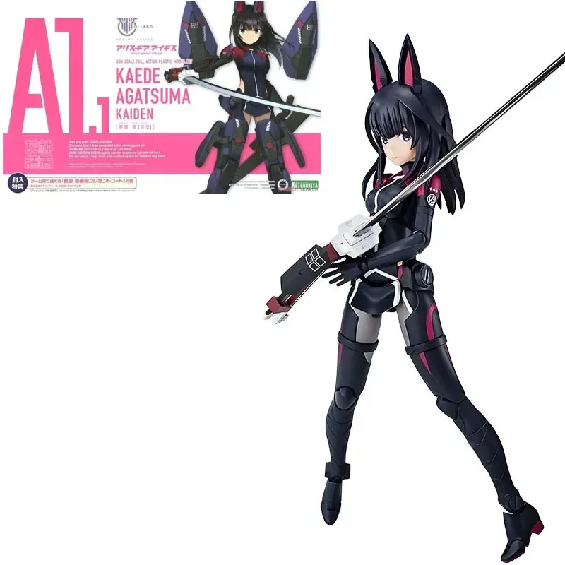 متوفر في المخزون جهاز MEGAMI الأصلي Kotobukiya X Alice Gear Aegis AIKA AIKAWA JINAI أنيمي عمل الشكل التجمع نموذج اللعب الهدايا