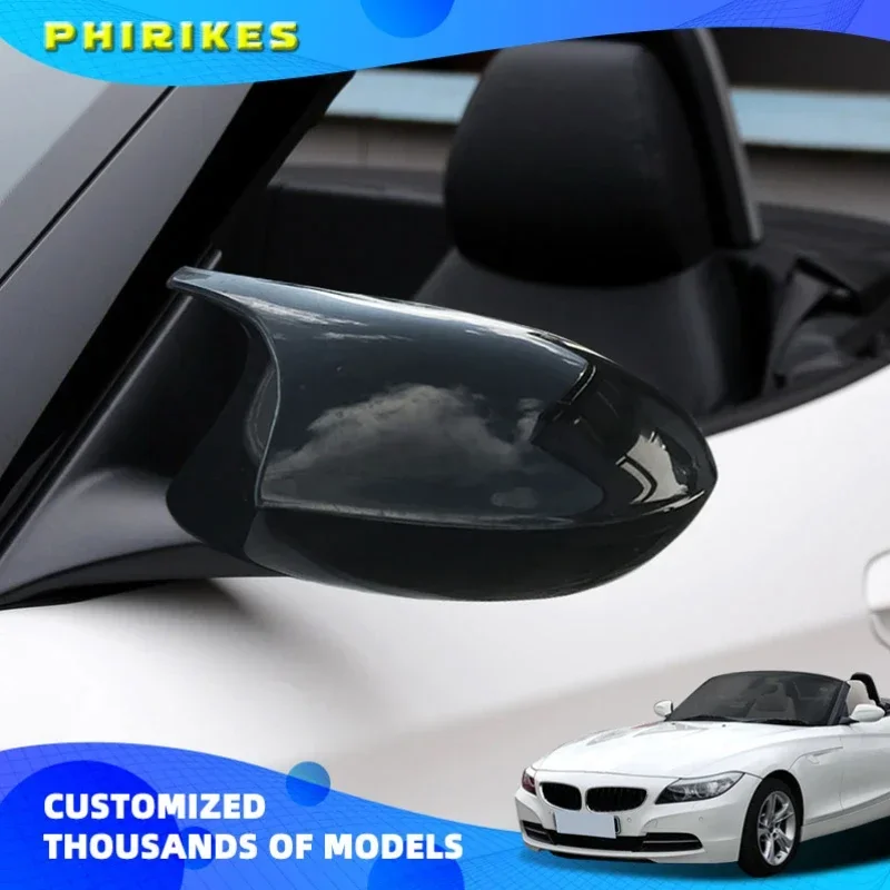 

For BMW Z4 E89 Convertible 2009-2016 Rearview Mirror Covers Side Door Wing Mirror Caps Real Carbon Fiber Car Styling Replacement