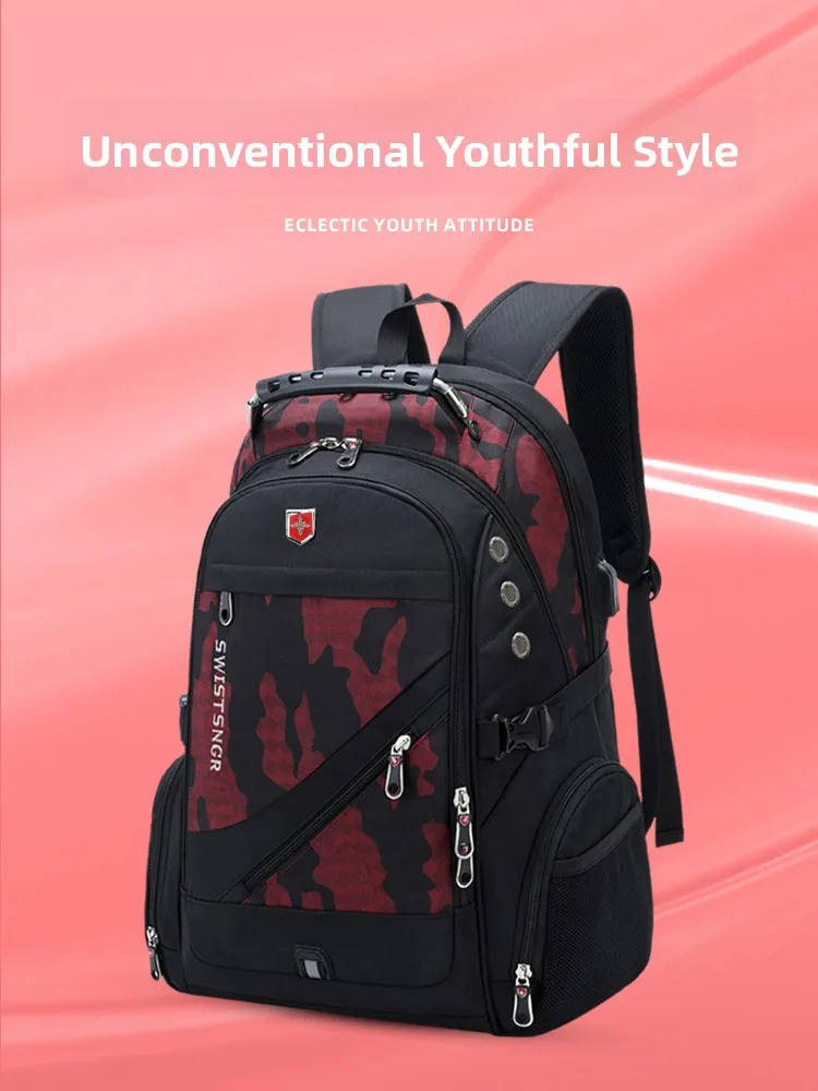 

Большая женская сумка Capaci Prestonable для путешествий и пешего туризма, школьная сумка для книг, водонепроницаемая сумка на плечо