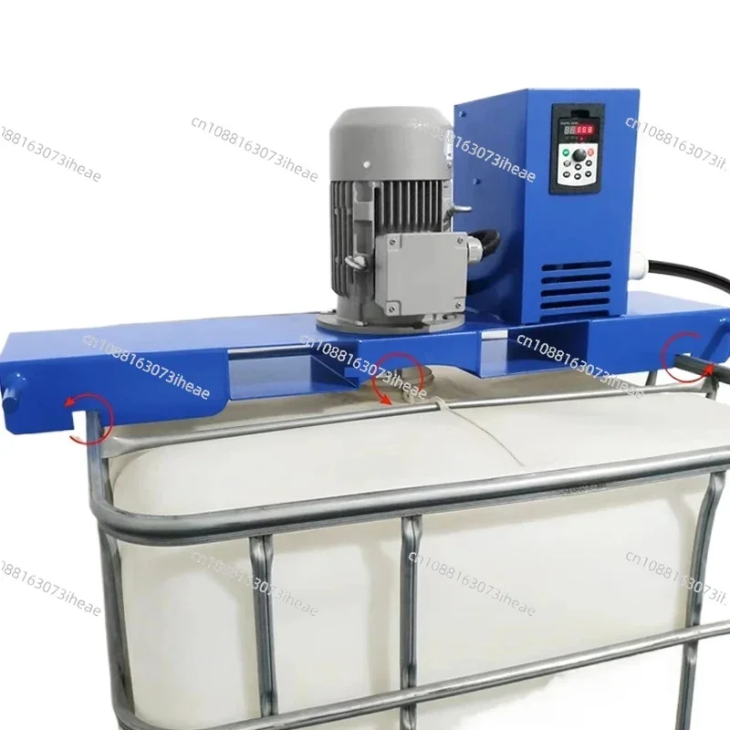 ATT-E Electric Mixer - 1000L Vertical IBC Tote Agitator, Adjustable High/Low Speed for Material Blending