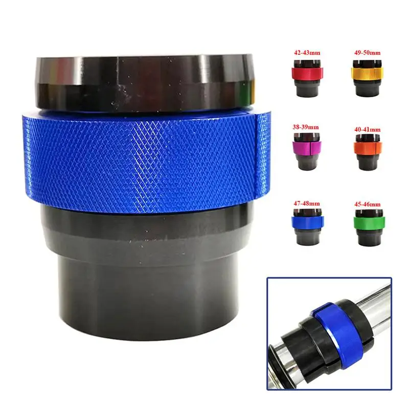 

Инструменты для установки сальников передней вилки мотоцикла CNC 38-50 мм: направляющие втулки и ключ для сальников для питбайков