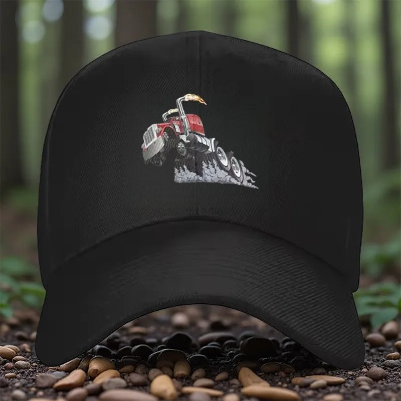 Off-Road Truck Mudding Baseball Cap Outdoor Adventure Driver Hat Adjustable Polyester Adult Cap