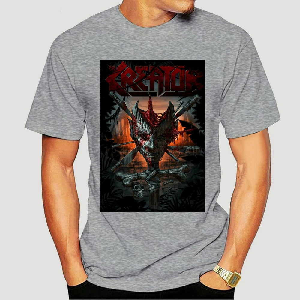 Kreator Men T Shirt Threahs Metal Band Tee Shirt Voivod Exodus Sodom Coroner 5