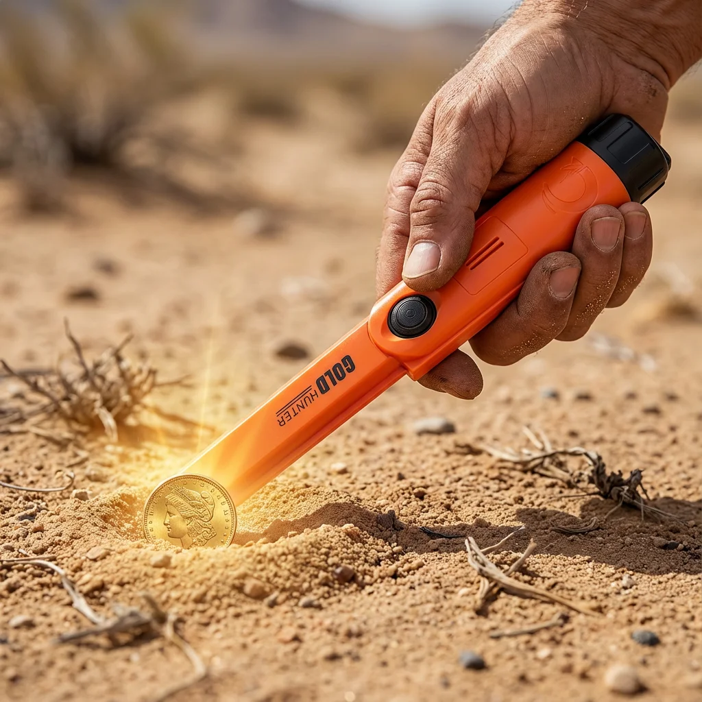 Detector de metales recargable Gold Hunter TMR Pinpointer Detector de oro resistente al agua