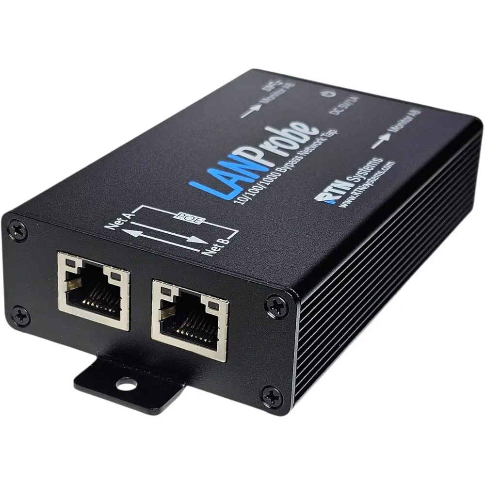

1000 Mbps Ethernet/USB Network Bypass Tap for High-Speed Data Monitoring