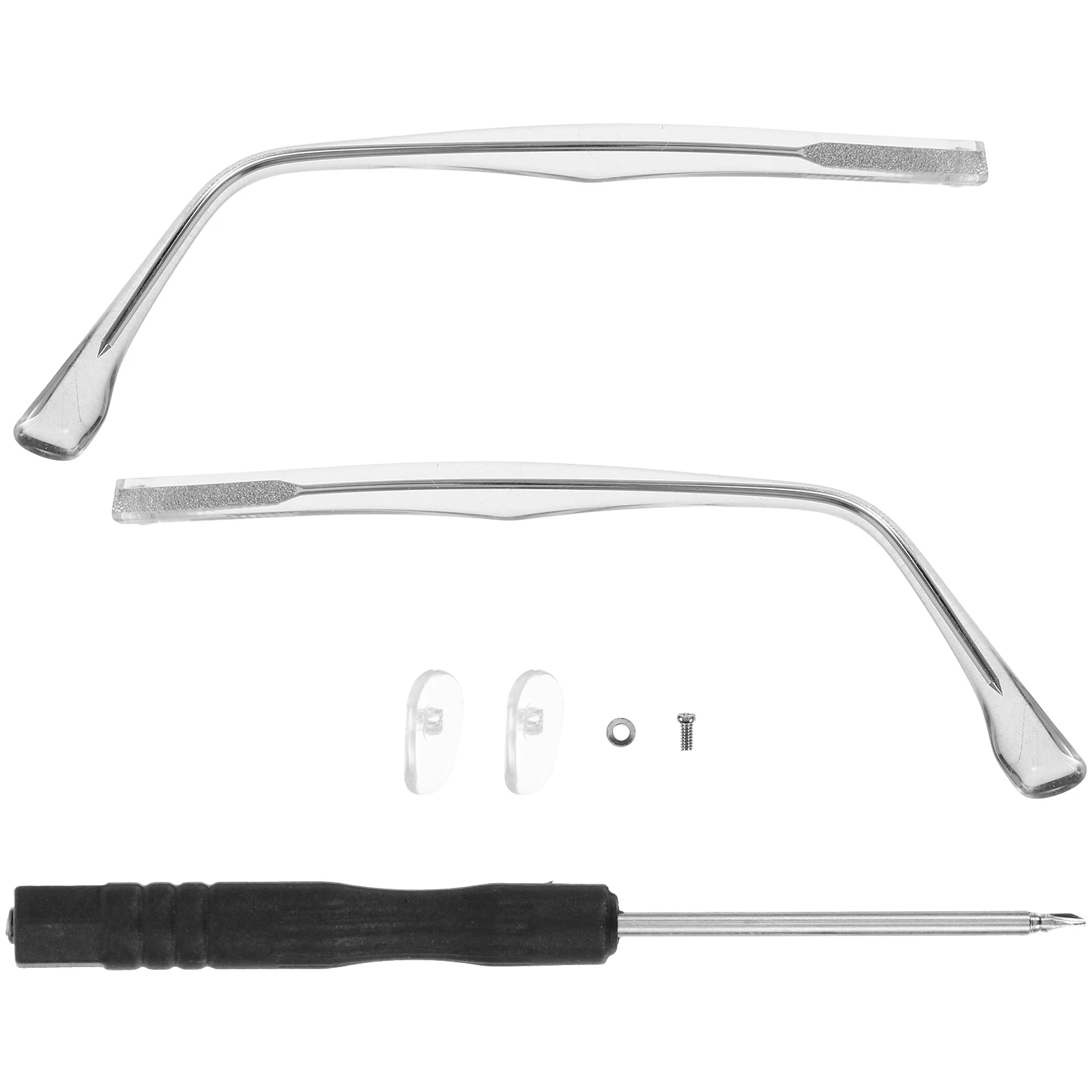 

Eyeglasses Legs Accessories Replacement Parts for Glasses Repair Temple Arms Plastic Metal Universal Fit Comfortable