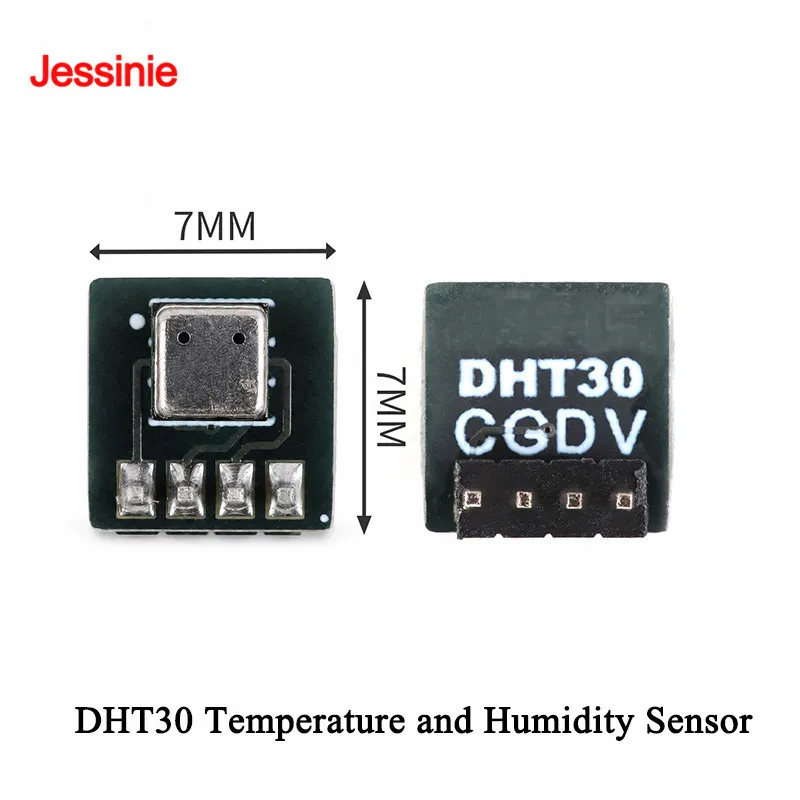 20pcs/1pc DHT30 Temperature and Humidity Sensor I2C IIC Signal Digital Output Industrial-Grade Indoor Sensor Module