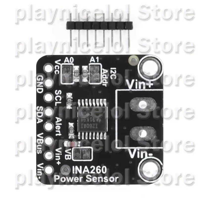 Módulo detecção INA260 integrado E8BA para medição precisa potência corrente corrente baixa