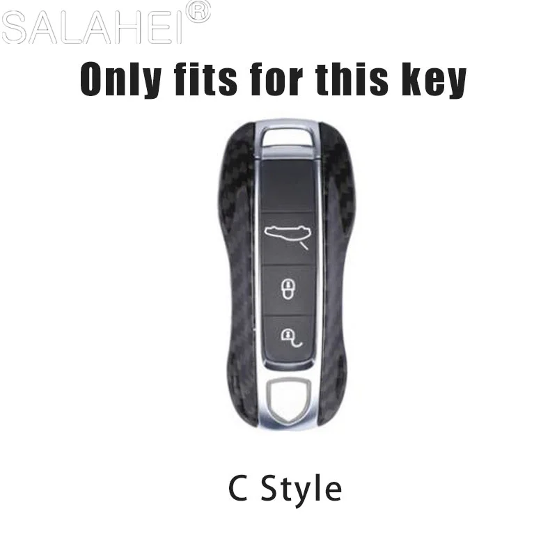 Zinc Alloy Leather Car Remote Key Case Cover Shell For Porsche Panamera Carman Macann Bobst Cayenne 911 970 981 991 996 92A 2017