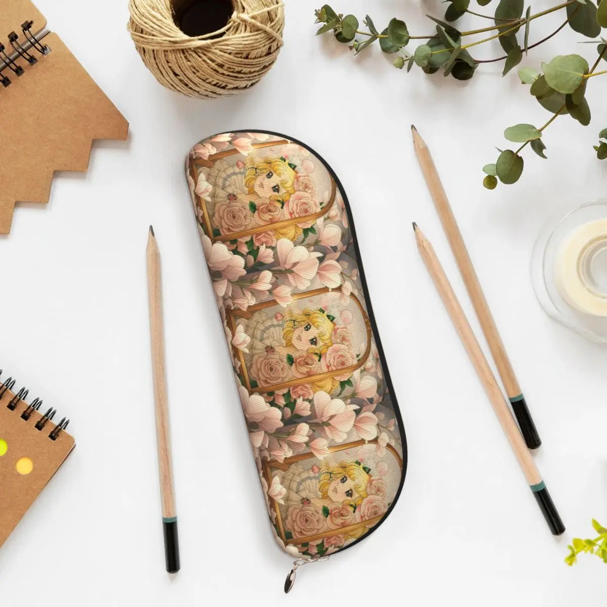 キャンディキャンディアニメ漫画ペンケースペンホルダー収納文房具大容量ペンボックス鉛筆バッグ子供向けギフト