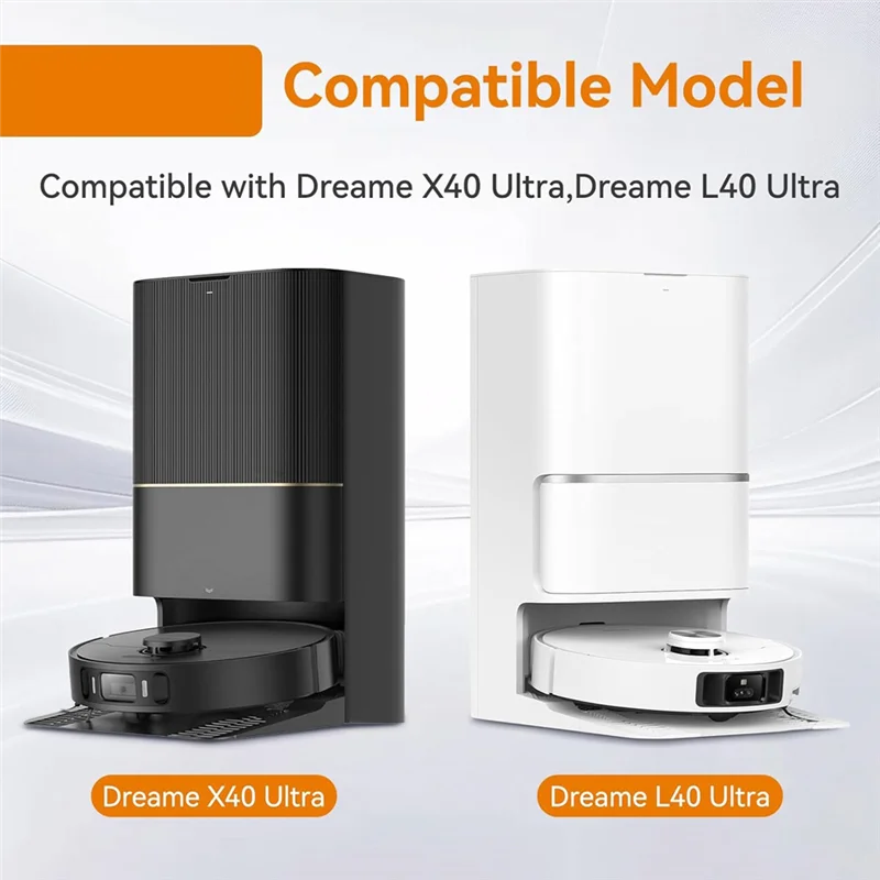 ملحقات وأجزاء بديلة متوافقة مع Dreame X40 Ultra Complete L40 Ultra X40 Master MOVA P10/P50 Pro Ultra
