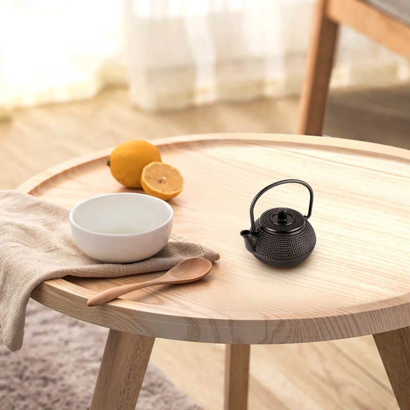 

50Ml Japanese Style Cast Iron Kettle Teapot Comes + Strainer Tea Pot