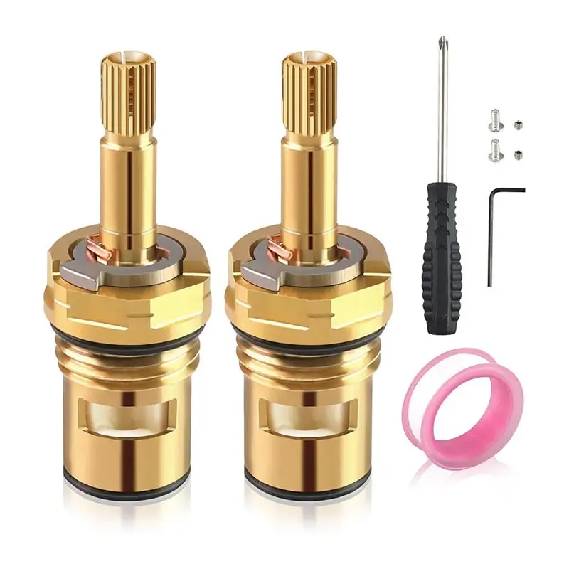 

AB45 2 Sets Faucet Valves Faucet Stem 994053-0070A Or 994053-0070A/H Bathroom Kitchen Bathtub Faucet Stem Replacement