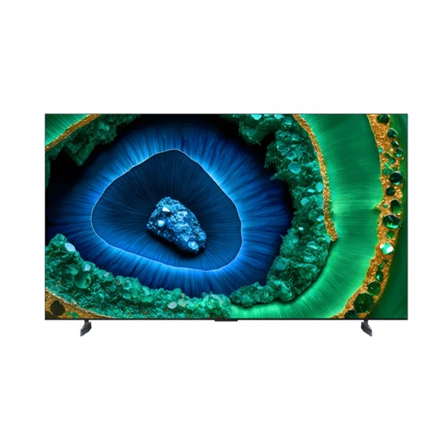 

New 65-98'' Premium QD-Mini LED 4K UHD TV 5000 Nits With Google QLED Smart Flagship TV Flaunts Global RAM 4GB For Gaming TV