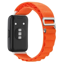 Alpine Loop for Huawei Band 9 8 Strap Accessories Adjustable Wristband Elastic Nylon Bracelet Correa for Huawei Band9 band8 band