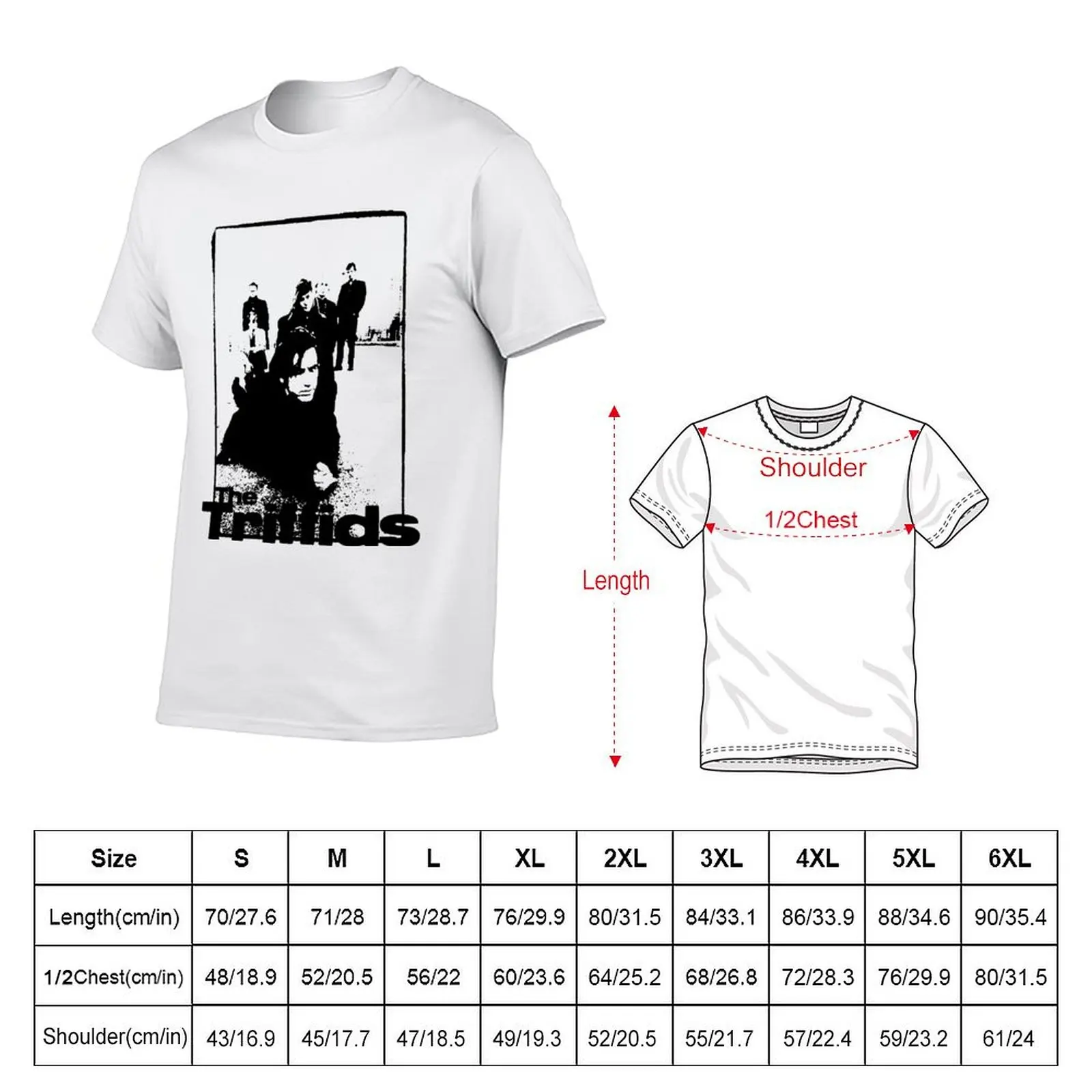 The Triffids 1 T-Shirt Labor Work Casual T-Shirt