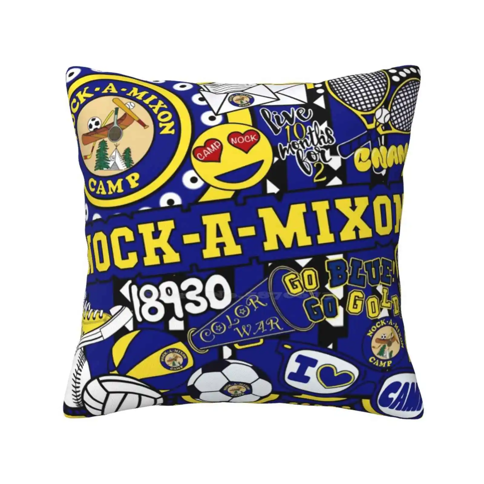 

Nock-A-Mixon Bedroom Office Hug Pillowcase Camp Collages Nock A Mixon Nockamixon Alibeyda Ali Beyda