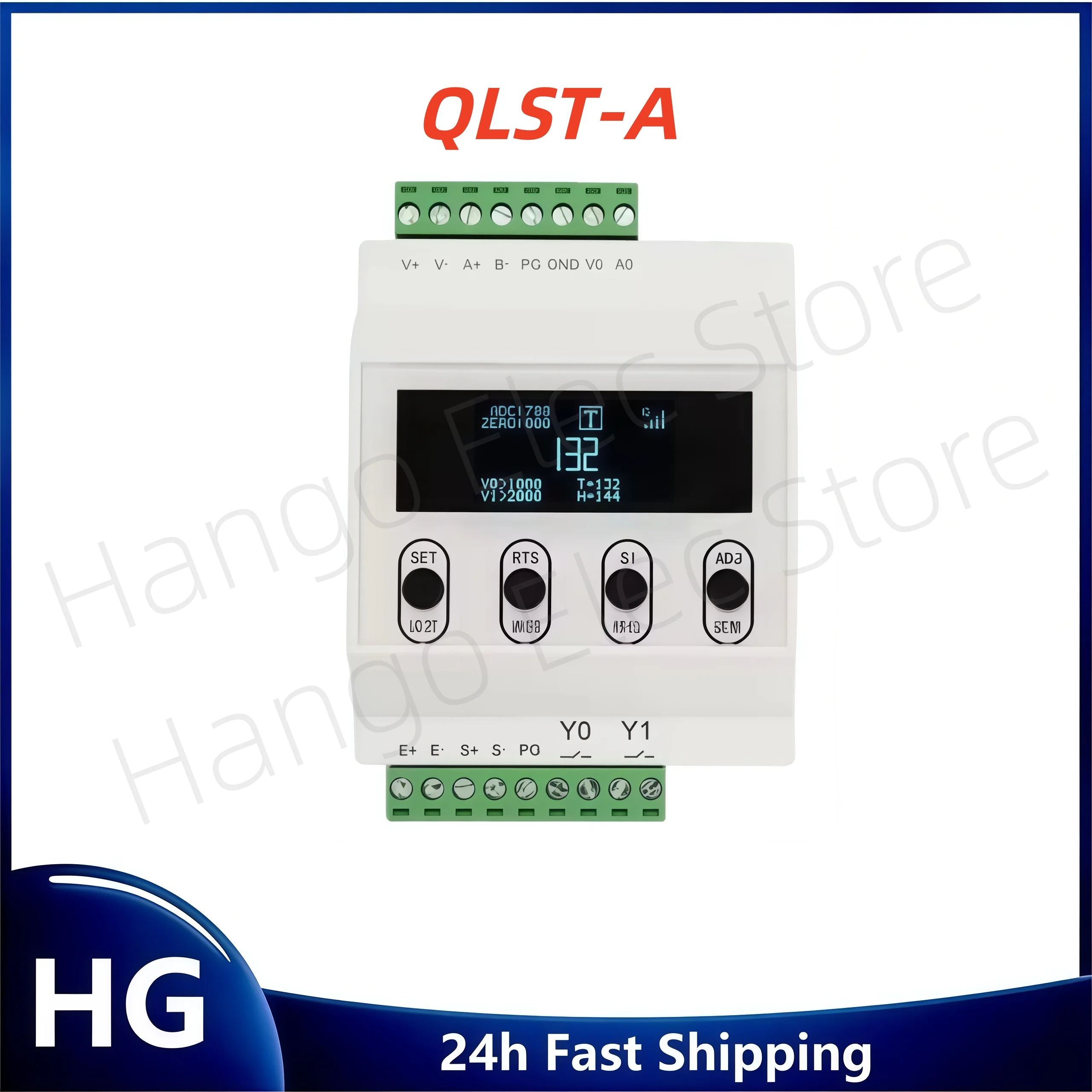 Load Cell Sensor Amplifier Transmitter with Display Instruments Transmitter  0-5V 0-10V 4-20mA Rs-485 Modbus Communication