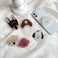 2025 Cute Cartoon Dog Mobile Phone Holder Grip Tok Stands Ring Expanding Holder Finger Bracket Base Stand Phone Accessories