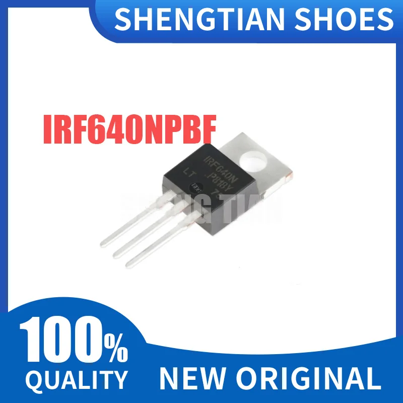 10pcs IRF640N IRF640 IRF640NPBF Power MOSFET MOSFT 200V 18A 150mOhm 44.7nC TO-220 new original