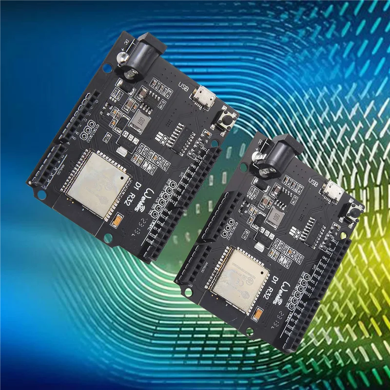 2Pcs Wifi Bluetooth Development Board Module For ESP32 4MB Flash For UNO D1 R32 CH340G Development Board Module