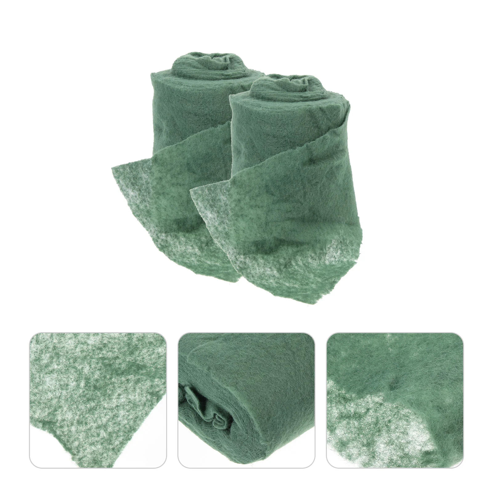 2 Rolls Burlap Ribbon Tree Cloth Protector Bandage Protective Case Winter Wrapper Protection Clothes Green Warm Wrapping