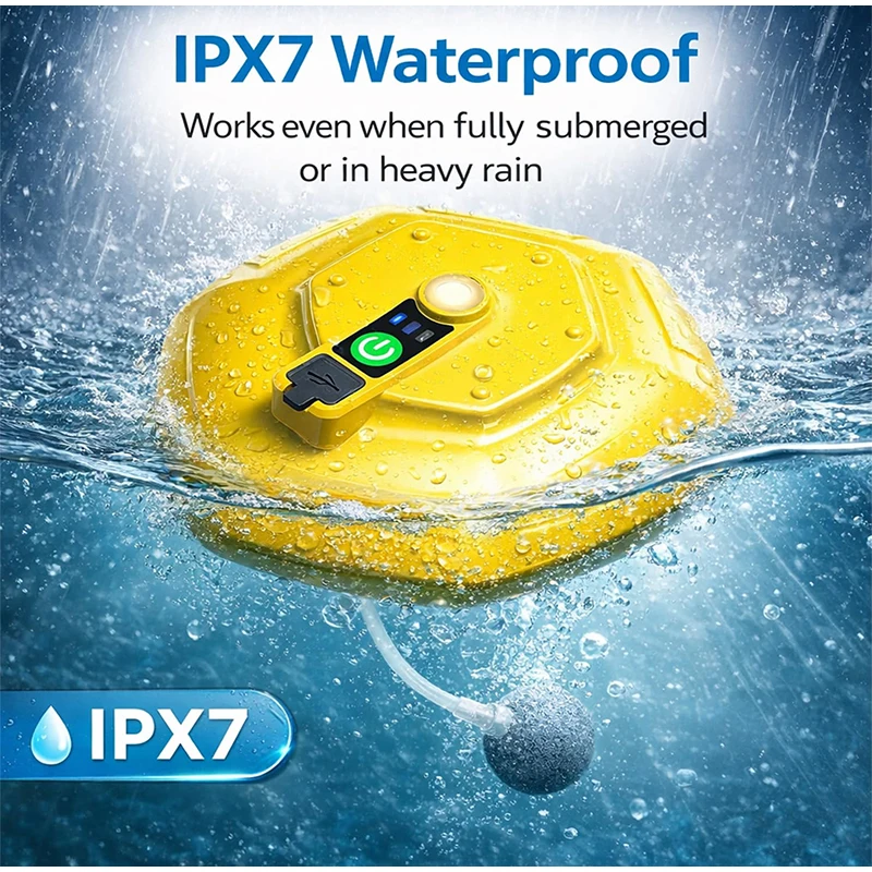 Flying Saucer Floating Oxygen Machine Lithium Battery Charging Portabe Ipx7 Waterproof Fishing Ultra-quiet Outdoor Oxygen Pump