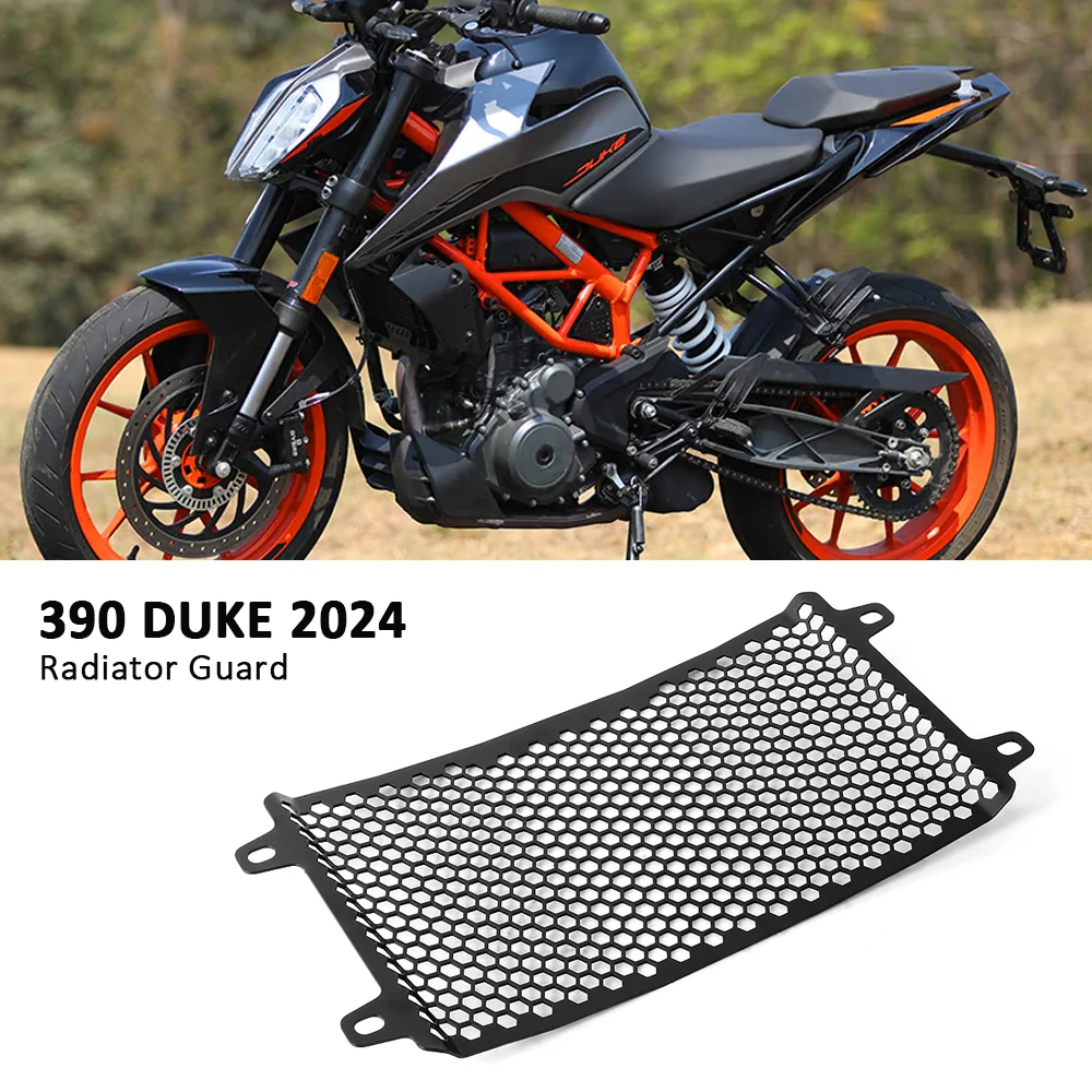 

For 390 DUKE 390Duke 390 Duke 390duke 2024 Motorcycle Radiator Guard Protector Grille Grill Cover Water Tank Protection