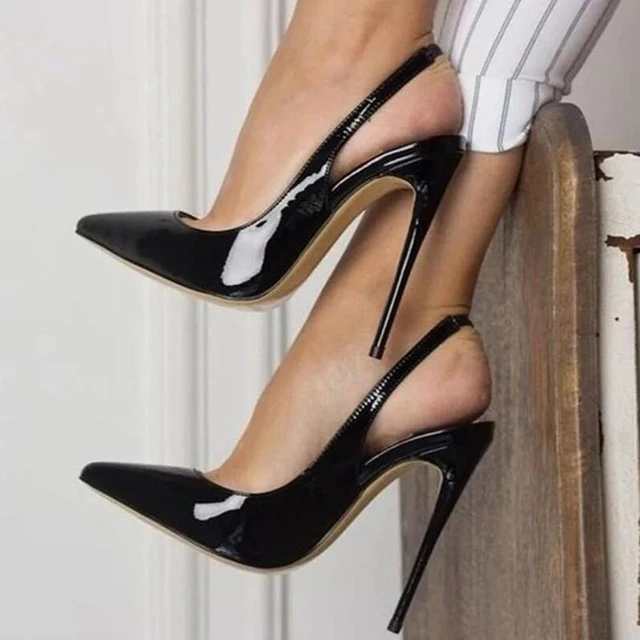 Fashion patent stilettos