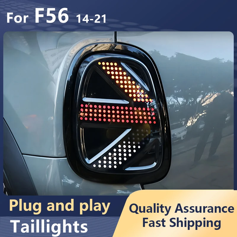 

Автостайлинг, задние фонари для BMW MINI F56 F57 2014-2021, Светодиодные ДХО, указатели поворота, стоп-сигнал, задние фонари, автомобильные аксессуары