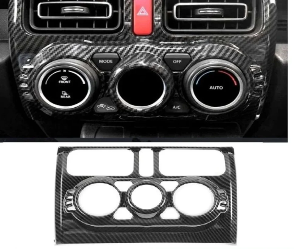 حار بيع على الطرق الوعرة ألياف الكربون ABS التلقائي تكييف الهواء تنفيس الكسوة لجيمي 2019 + الملحقات