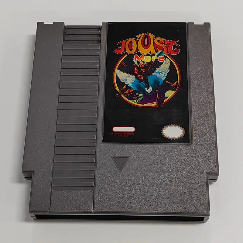 Joust More-ตลับเกมสำหรับคอนโซลการ์ดเดี่ยว72ขา NTSC และคอนโซลเกม PAL