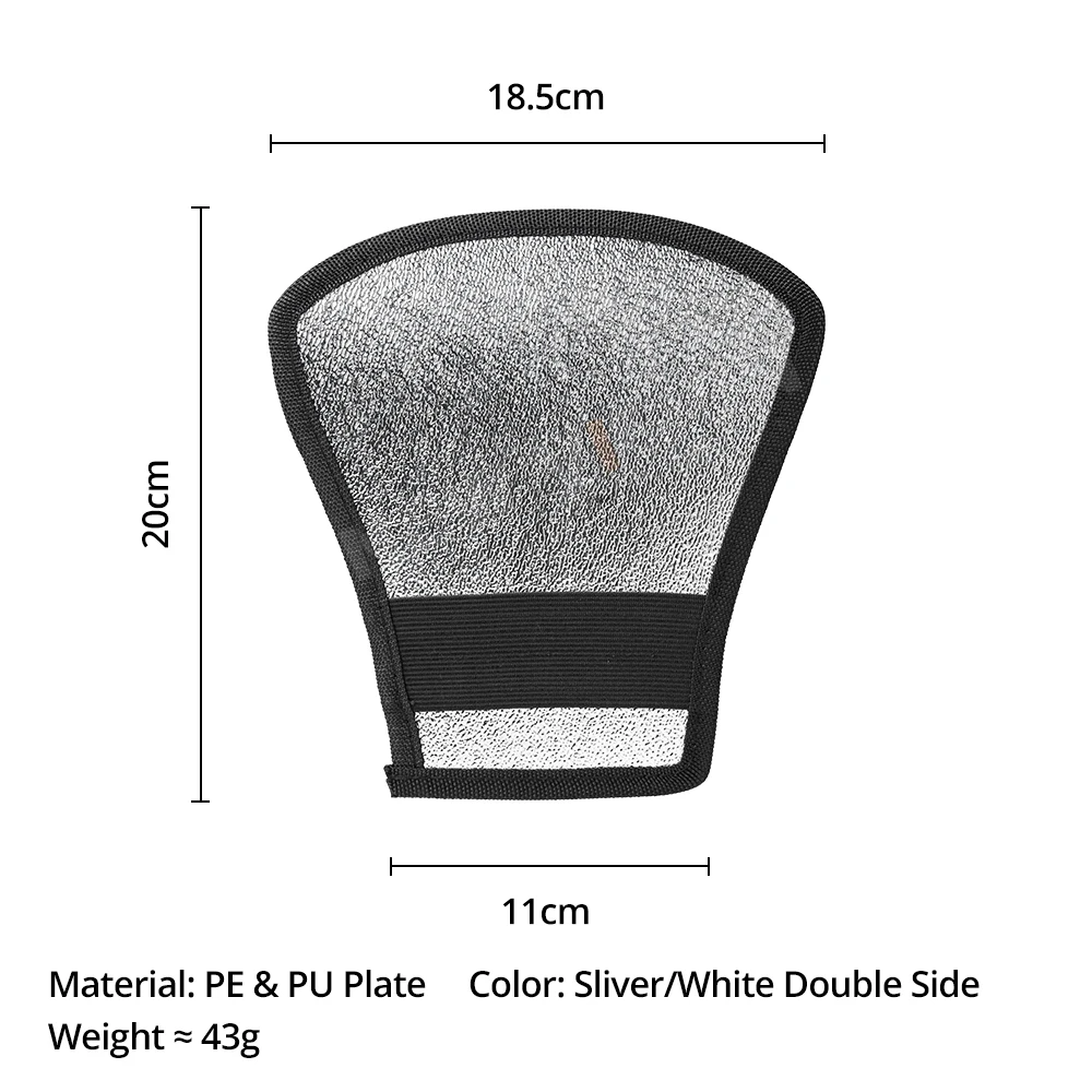 Universal Flash Diffuser Softbox Silver White Reflector for Canon Nikon Pentax Yongnuo Speedlite Photography Studio Photo