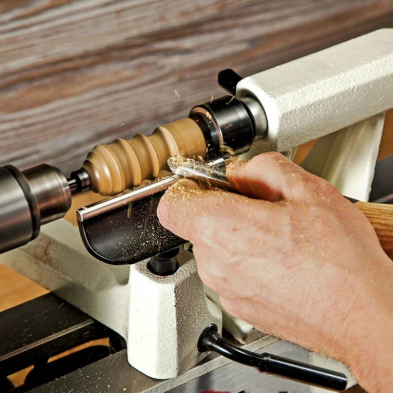 Drehwerkzeughalter aus Stahl, 16 mm Durchmesser, Werkzeughalter für Holzbearbeitung, 6 Zoll 12 Zoll Länge – Detail 13