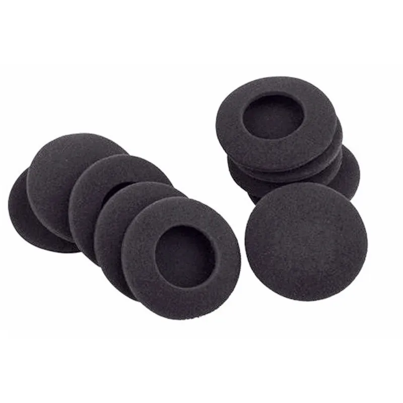 Almohadillas de espuma para los oídos, cubiertas de esponja de repuesto para auriculares, almohadillas para los oídos, 18mm, 35mm, 45mm, 50mm, 60mm, 70mm, 10 unidades