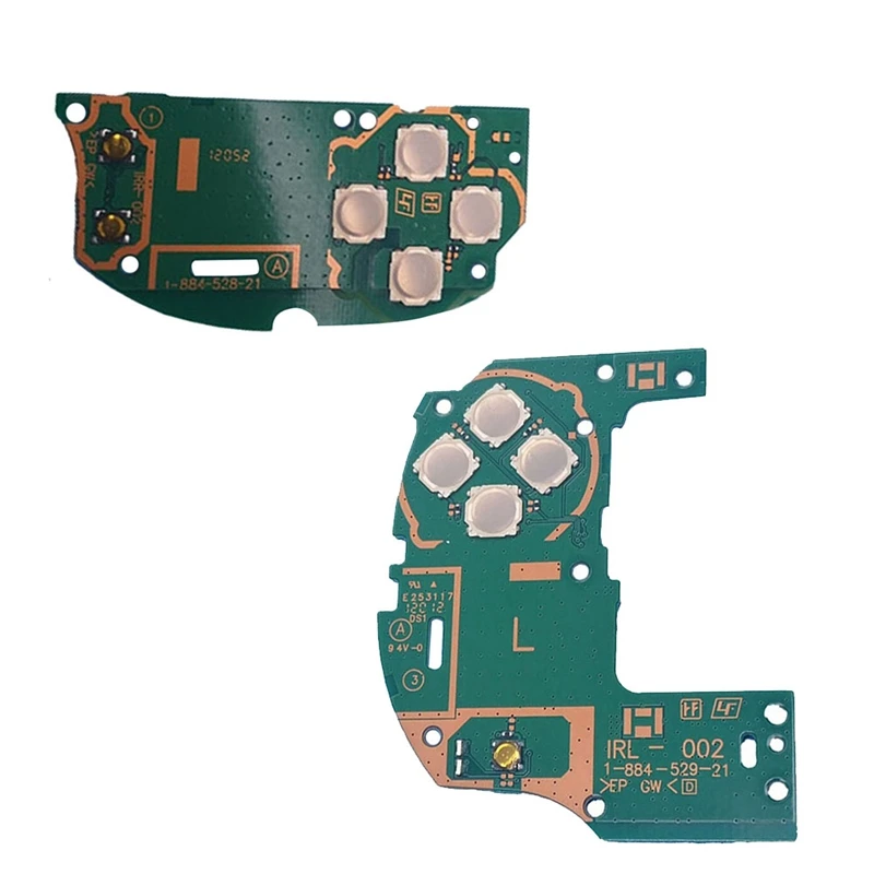 แผงวงจร PCB ซ้ายขวาสำหรับ PS Vita 1000 PSV1000 3G WIFI LR L R สวิตช์คีย์บอร์ดบอร์ด