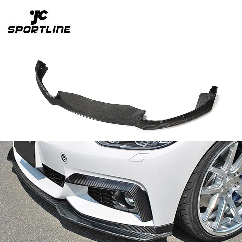 

Carbon Fibre F32 Sport Car Bumper Front Splitter For BMW F33 F36 430i M Sport 13-19