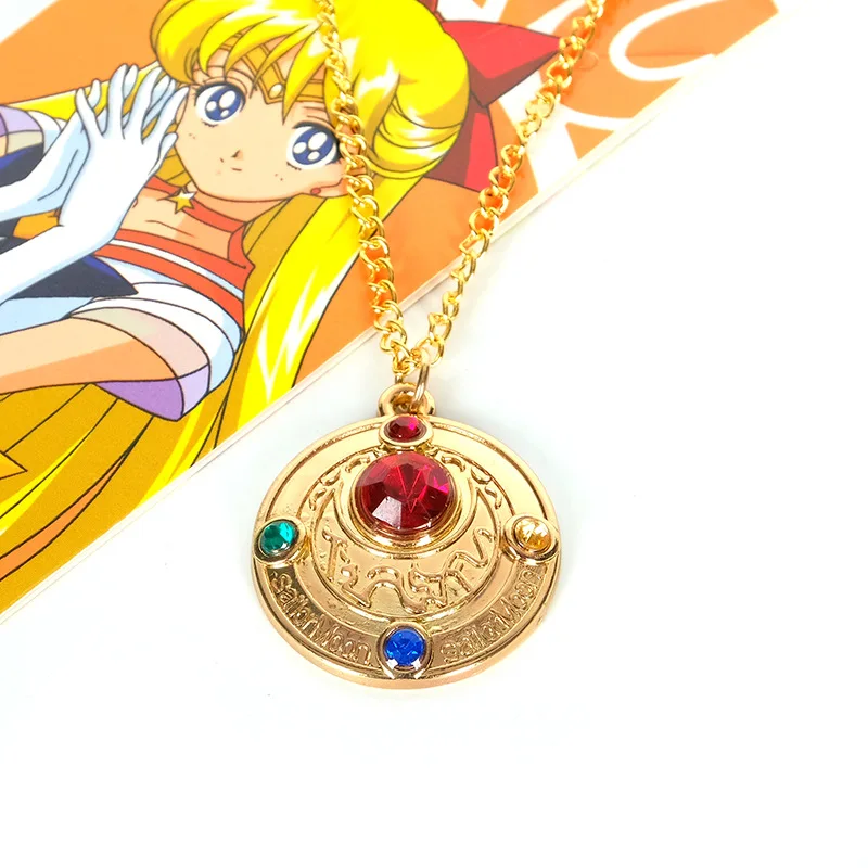 Sailor Moon Moon Hare Magic Transformer Jewelry Keychain Y2k Fashion Toys Anime Cartoon Frind Kawaii Cute Personalized Gifts view 4